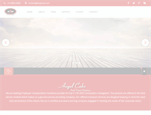 Tablet Screenshot of angelcabs.com